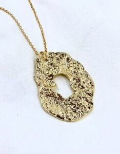 COLLIER MEDAILLE TERRA (édité en 8 exemplaires)