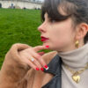 bijoux symbolique pour femme pour mettre une photo symbolique, collier pour amoureux